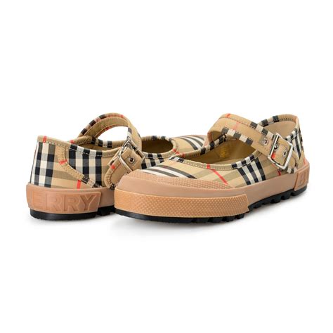 white burberry shoes|Burberry flat shoes for women.